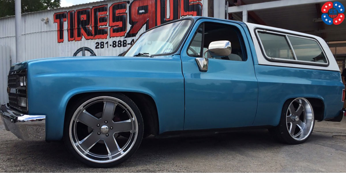 Chevrolet Blazer 22x9 USMAG Hustler U118 Wheels
