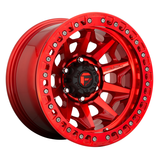Fuel Wheels D113 COVERT BL - OFF ROAD ONLY CANDY RED