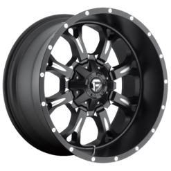 Fuel D517 KRANK MATTE BLACK MILLED