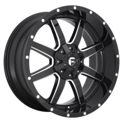 Fuel D610 MAVERICK GLOSS BLACK MILLED