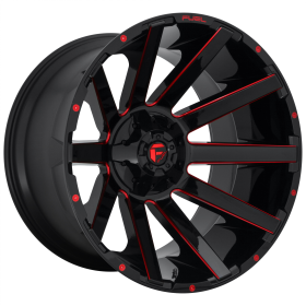 D643 CONTRA GLOSS BLACK RED TINTED CLEAR