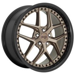 Niche M227 VICE MATTE BRONZE BLACK BEAD RING