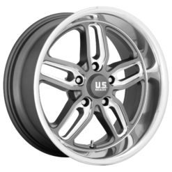 US MAG U129 CTEN MATTE GUN METAL MILLED