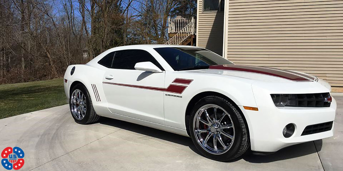 Chevrolet Camaro 20x10 Fuel Rambler U110 Wheels