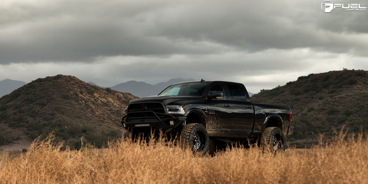 Dodge Ram 2500 22x12 Fuel FF23 Wheels