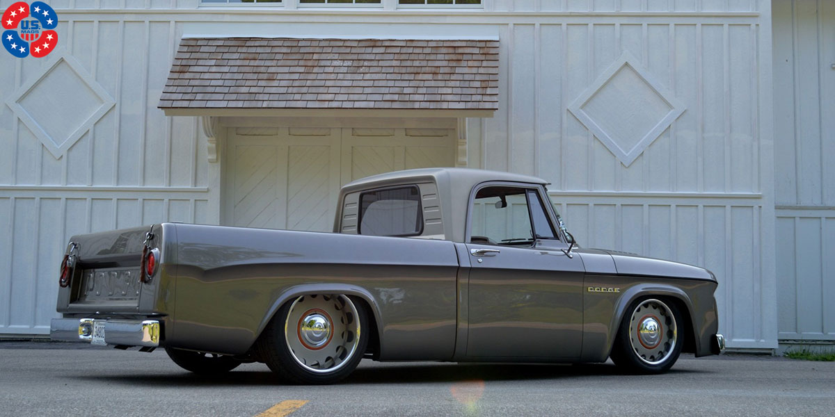 Dodge D100 18x8 USMag Heavy Artillery U440 Wheels
