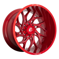 Fuel D742 RUNNER CANDY RED MILLED