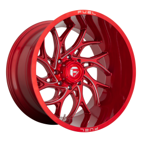 Fuel Wheels D742 RUNNER CANDY RED MILLED