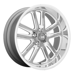 US MAG U130 BULLET TEXTURED GUN METAL WITH MILLED EDGES
