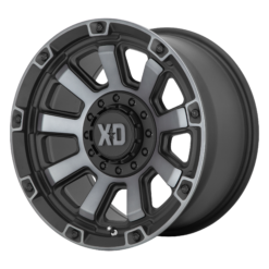 XD XD852 GAUNTLET SATIN BLACK WITH GRAY TINT