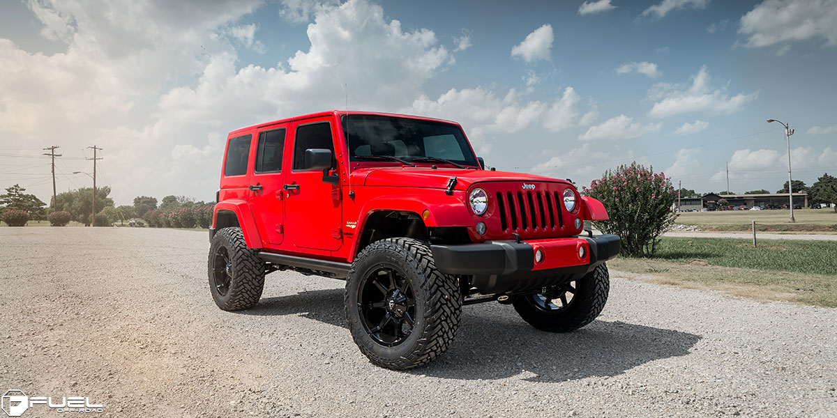 Jeep Wrangler 20x10 Fuel Coupler D575 Wheels