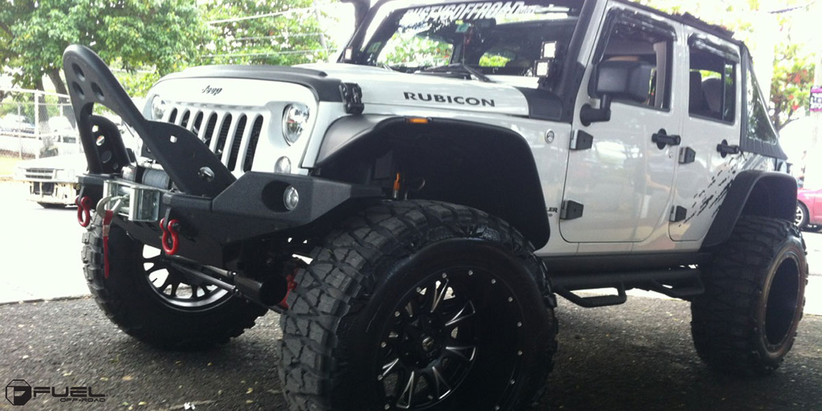 Jeep Rubicon Fuel Throttle D513 Wheels