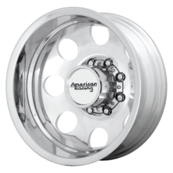 American Racing AR204 BAJA DUALLY POLISHED - REAR