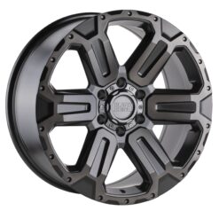 Black Rhino Hard Alloys WANAKA MATTE GUNMETAL W/BRUSHED FACE AND GUNMETAL TINT
