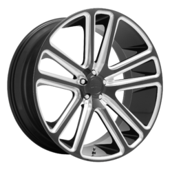 DUB S255 FLEX GLOSS BLACK MILLED