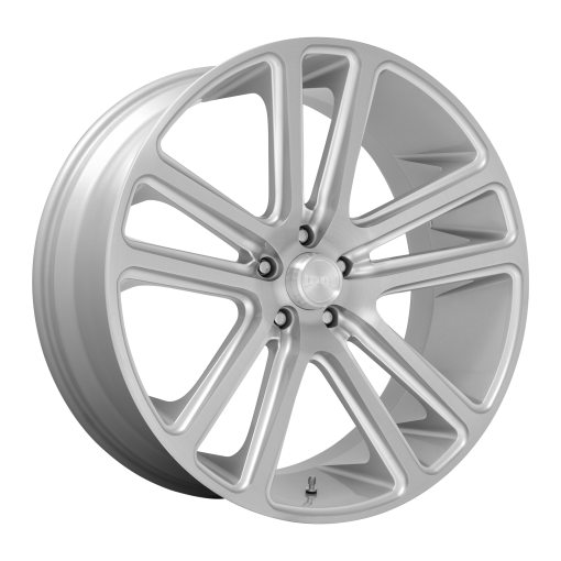 DUB Wheels S257 FLEX GLOSS SILVER BRUSHED FACE