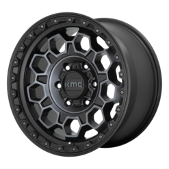 KMC KM545 TREK SATIN BLACK WITH GRAY TINT