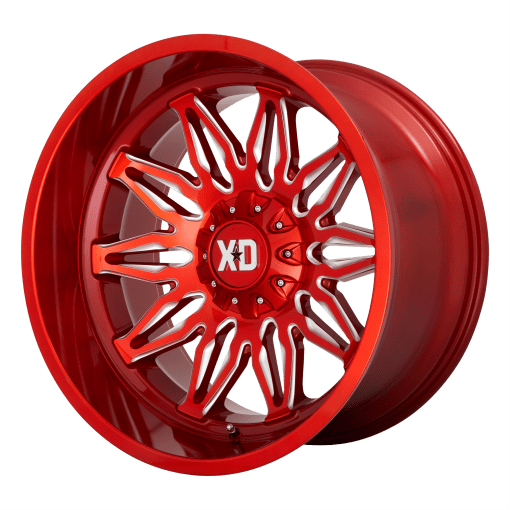 XD Series Wheels XD859 GUNNER CANDY RED MILLED