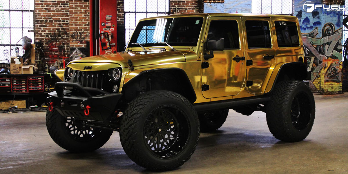 Jeep Wrangler 24x14 Fuel FF06 Wheels