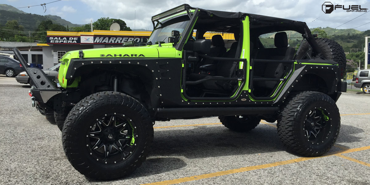 Jeep Wrangler 20x12 Fuel Lethal D267 Wheels