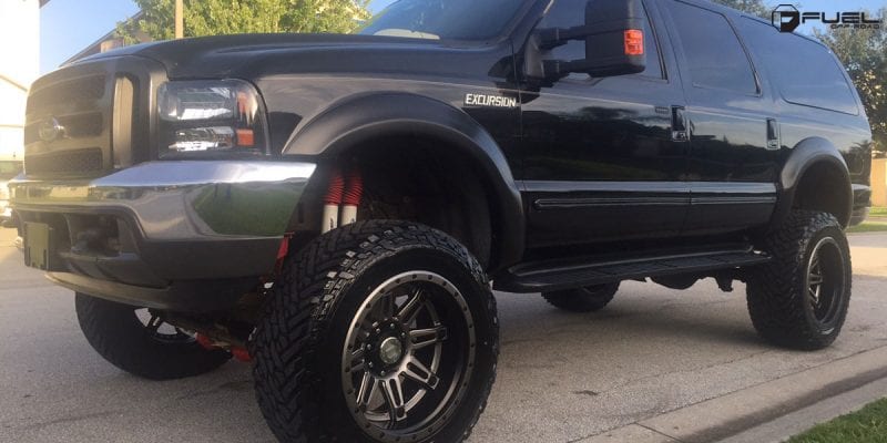 Ford Excursion 22x12 Fuel Hostage II D232 Wheels
