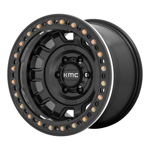 KMC Wheels KM236 TANK BEADLOCK SATIN BLACK