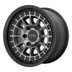 KMC KM719 CANYON SATIN BLACK WITH GRAY TINT
