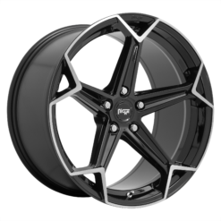 Niche N259 ARROW GLOSS BLACK BRUSHED