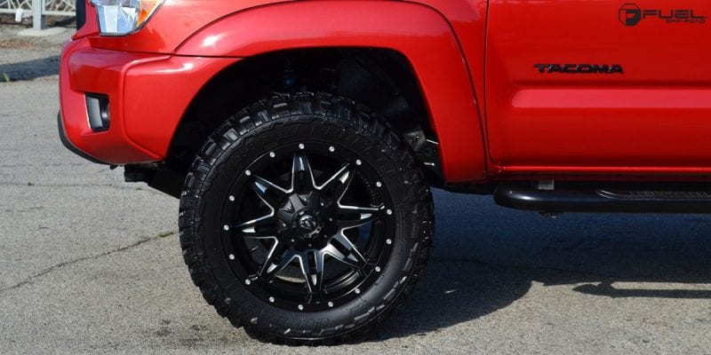Toyota Tacoma 20x9 Fuel Lethal D567 Wheels