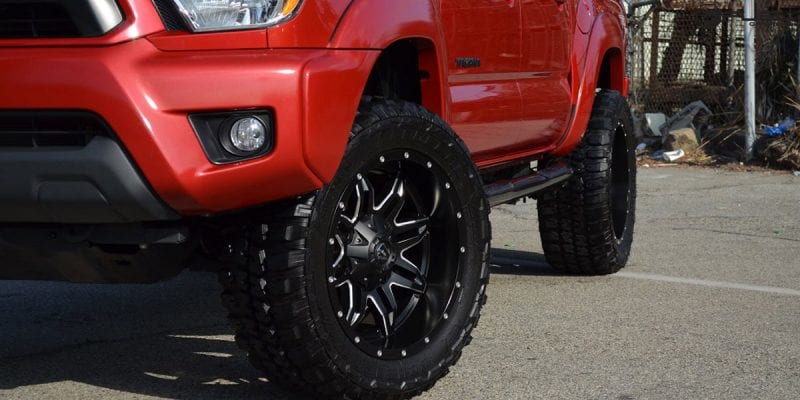 Toyota Tacoma 20x9 Fuel Lethal D567 Wheels