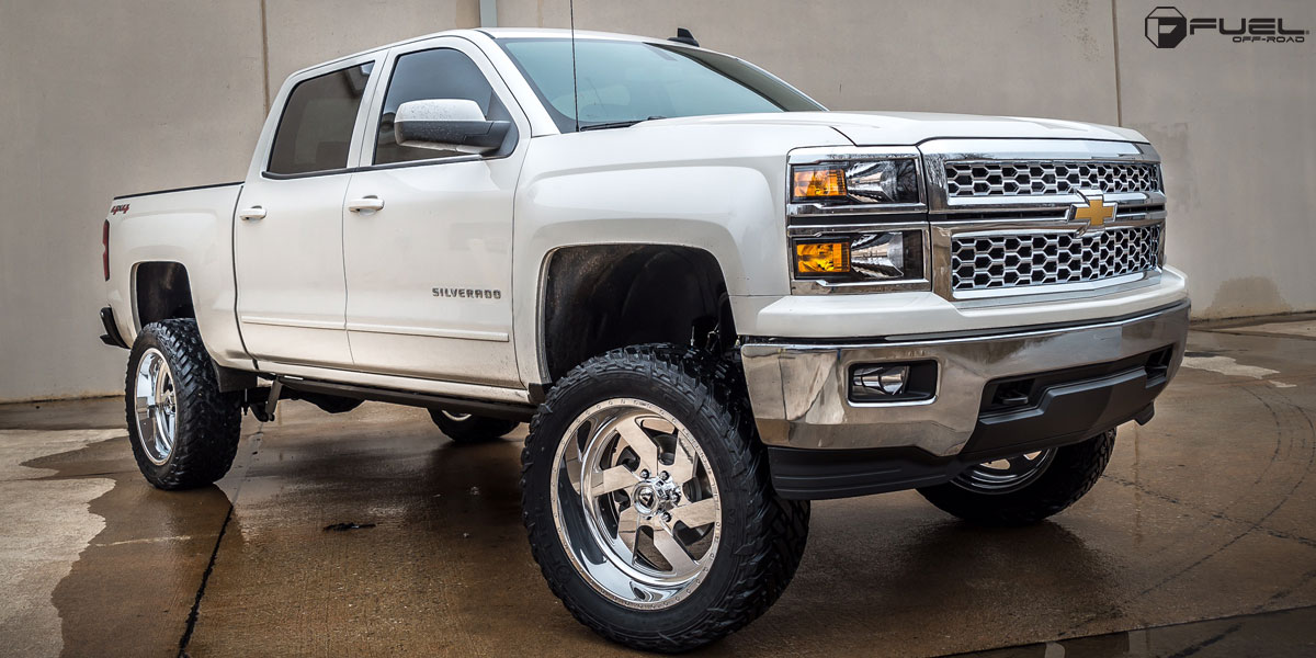 Chevrolet Silverado 1500 HD 22x10 Fuel FF03 6 Lug Wheels