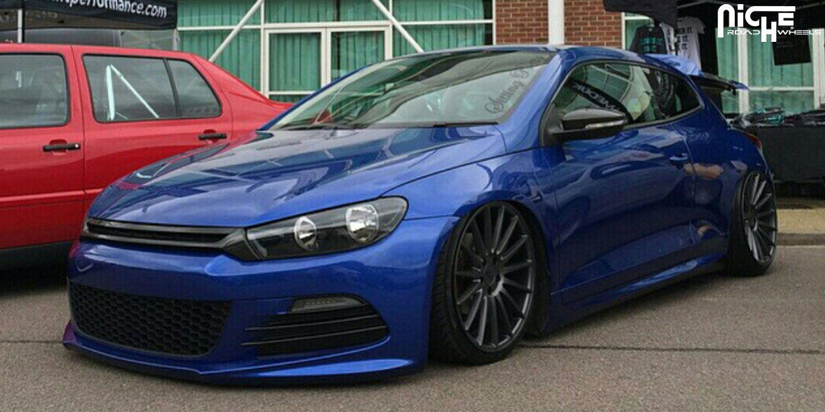 Volkswagen Scirocco w/ 19x8.5 Niche Form M157 Wheels