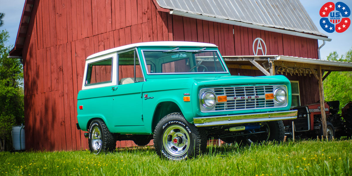 Ford Bronco 15x8 USMag Indy U101 Truck Wheels