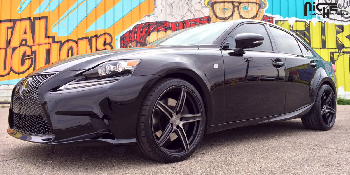 Lexus IS 19x8.5 Niche Apex Wheels