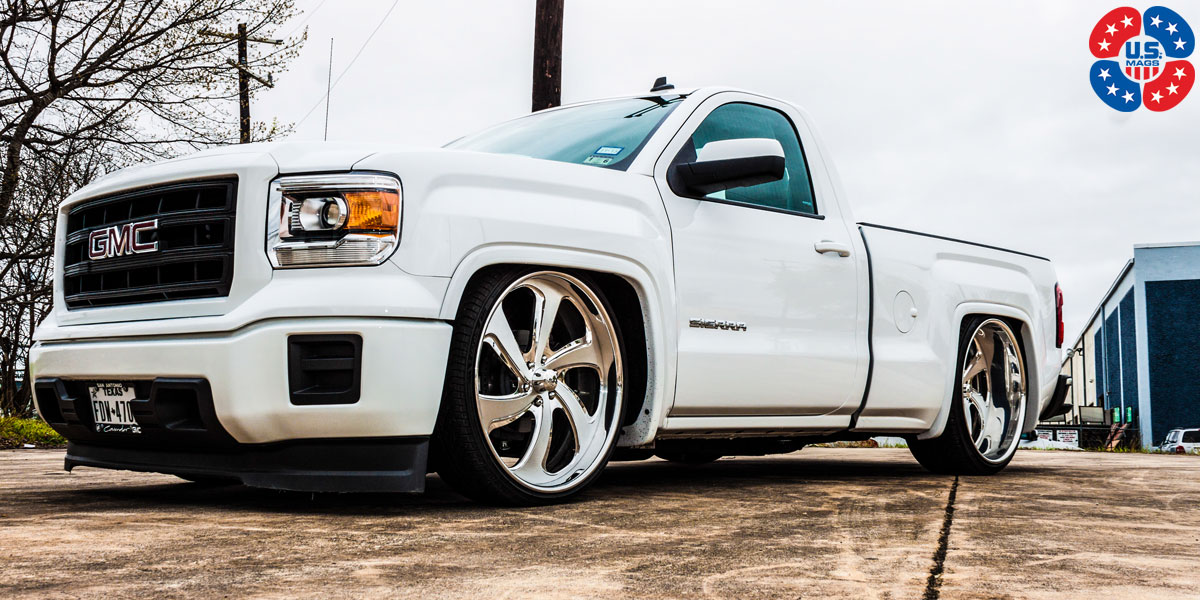 GMC Sierra 1500 26x9 USMag Gambler 6 US435 Wheels