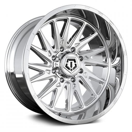 TIS Wheels 547C CHROME PLATED WITH MILLED LIP LOGO