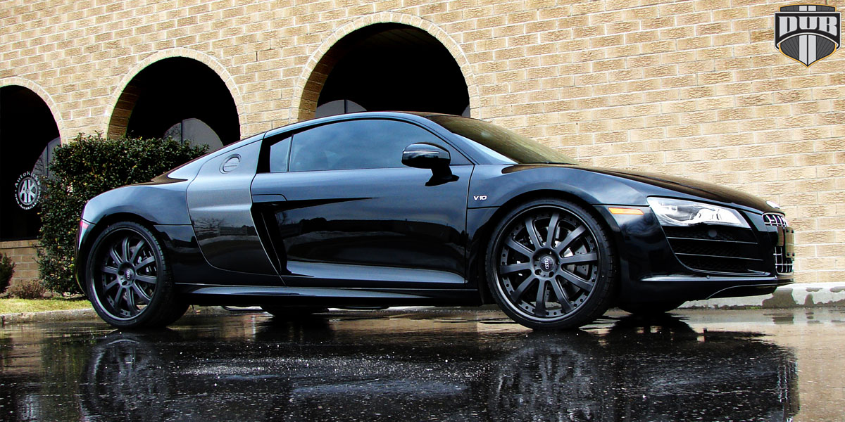 Audi R8 w/ DUB Palazzo X18 Wheels