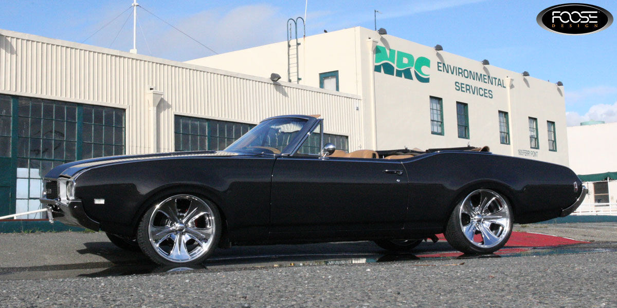 Oldsmobile 442 20x10 Foose Heritage F462 Concave Wheels