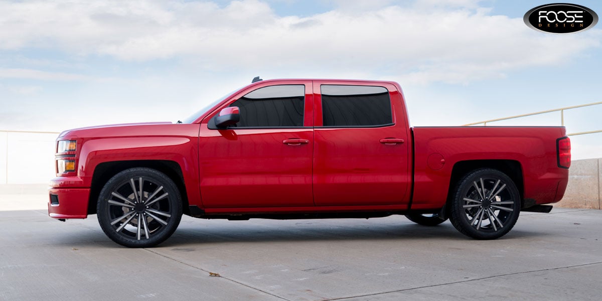 Chevrolet Silverado 1500 HD 22x9.5 Foose Wedge F160 Wheels