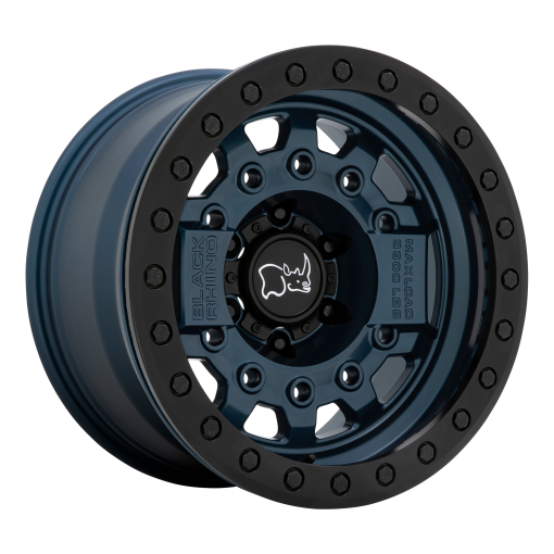 Black Rhino Wheels AVENGER BEADLOCK NAVY BLUE W/ BLACK HARDWARE