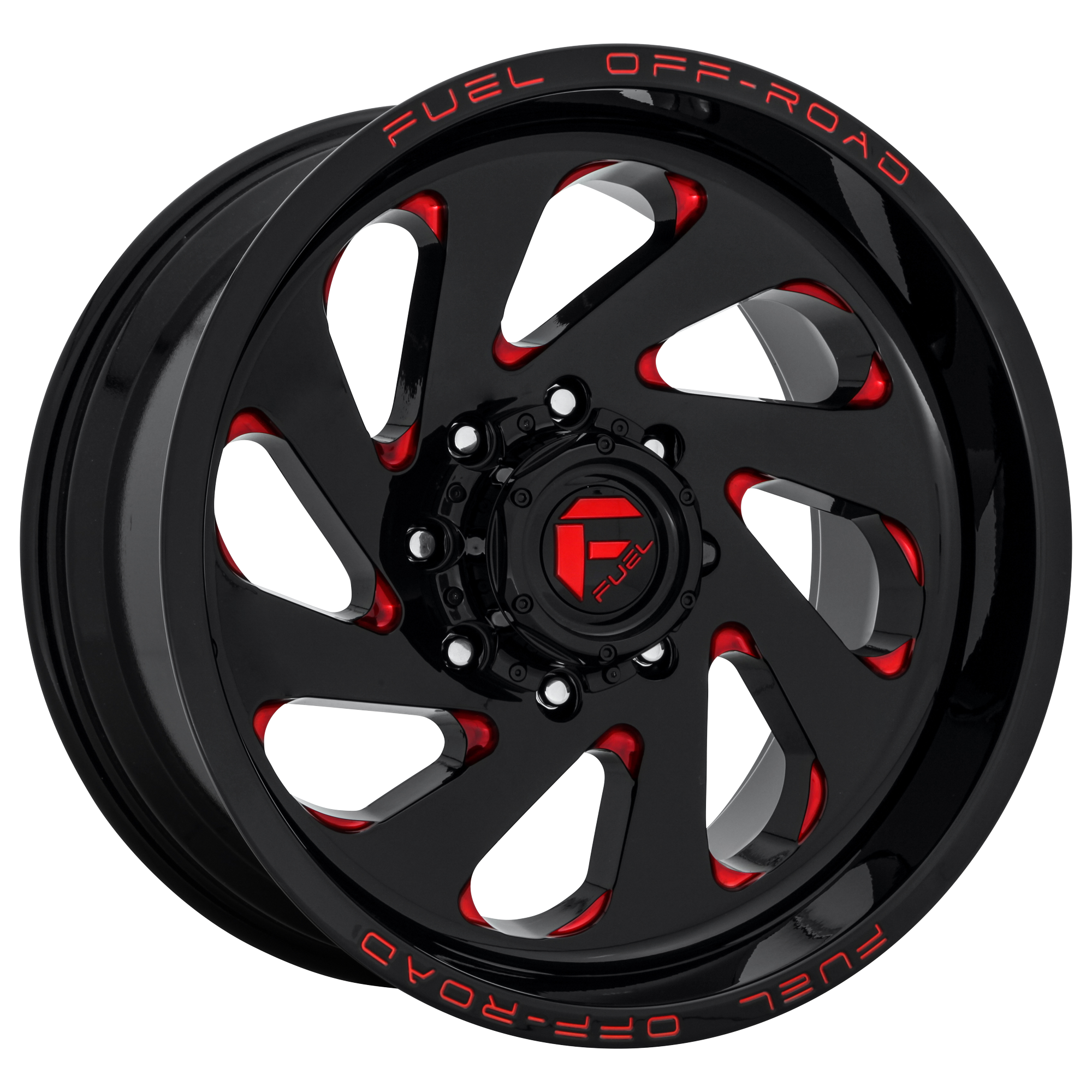Fuel D638 VORTEX GLOSS BLACK RED TINTED CLEAR Fuel D638 VORTEX GLOSS BLACK RED TINTED CLEAR