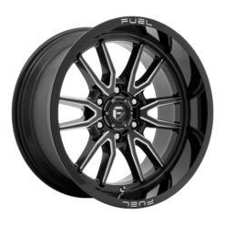 Fuel D761 CLASH GLOSS BLACK MILLED