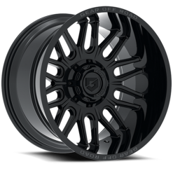 Gear Off Road 766B GLOSS BLACK W/LIP LOGO