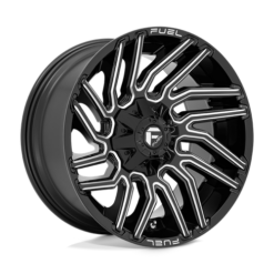 Fuel D773 TYPHOON GLOSS BLACK MILLED