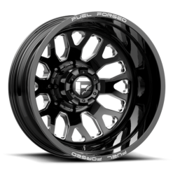 Fuel DE19 FF19D GLOSS BLACK MILLED