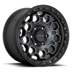 KMC KM545 TREK SATIN BLACK WITH GRAY TINT
