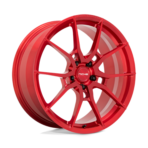 Niche Wheels T113 KANAN BRUSHED CANDY RED