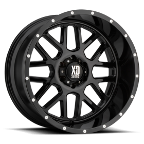 XD Series Wheels XD820 GRENADE GLOSS BLACK