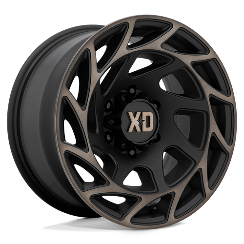 XD Series Wheels XD860 ONSLAUGHT SATIN BLACK WITH BRONZE TINT
