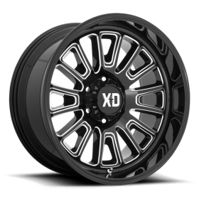 XD Series Wheels XD864 ROVER GLOSS BLACK MILLED